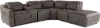 Mecau Gray 6-Piece Power Reclining Sectional