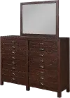 Clearance Union Espresso Brown Dresser