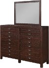 Union Espresso Brown Dresser