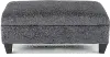 Storm Dark Gray Cocktail Ottoman