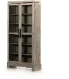 107929-006 Camino Weathered Wheat Display Cabinet