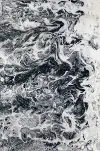 KK14MR5X8 Kikiamo 5 x 8 Black Marble Area Rug