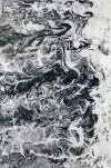 KK14MR8X10 Kikiamo 8 x 10 Black Marble Area Rug