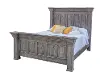 Clearance Terra Weathered Gray Queen Bed