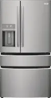 GRMC2273BF Frigidaire Gallery 21.5 cu ft 4 Door Refrigerator - Stainless Steel