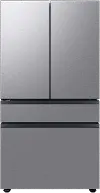 RF23BB8600QL Samsung Bespoke 23 cu ft 4 Door Refrigerator - Counter Depth Stainless Steel