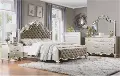 Ever Champagne 4 Piece Queen Bedroom Set