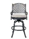 Castle Rock Bar Stool with Cushion