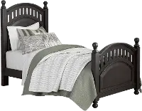 Parkview Black Twin Bed