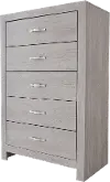 Clearance Jaylen Driftwood Chest of Drawers