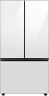 RF24B660012 Samsung Bespoke 24 cu ft French Door Refrigerator - Counter Depth White Glass