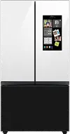 RF30BB6900AW Samsung Bespoke 30 cu ft French Door Refrigerator - White Glass