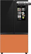 RF24BB6900AC Samsung Bespoke 24 cu ft French Door Refrigerator - Counter Depth Panel Ready