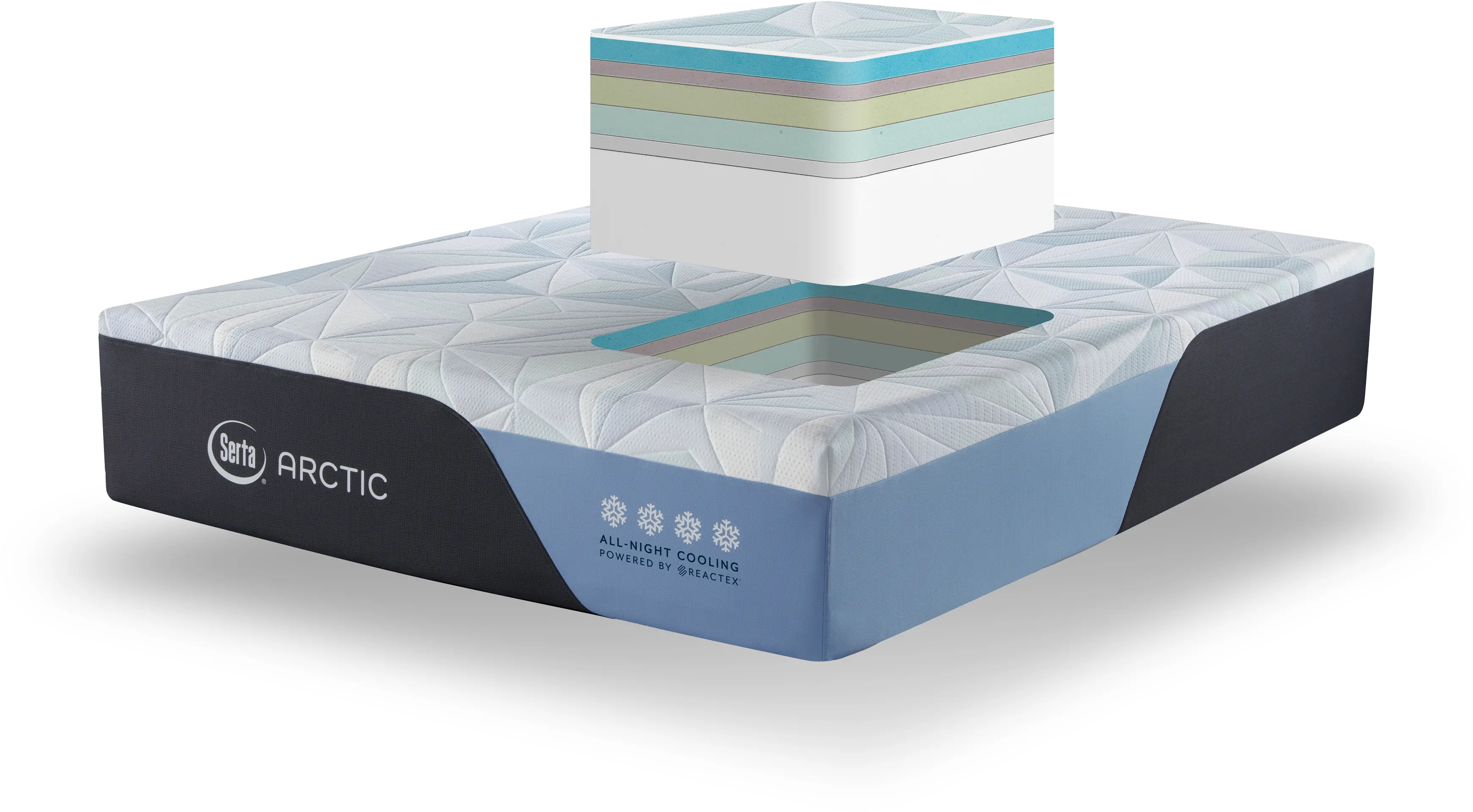 430848-3070 Serta Arctic Premier Memory Foam Firm California King Mattress-4
