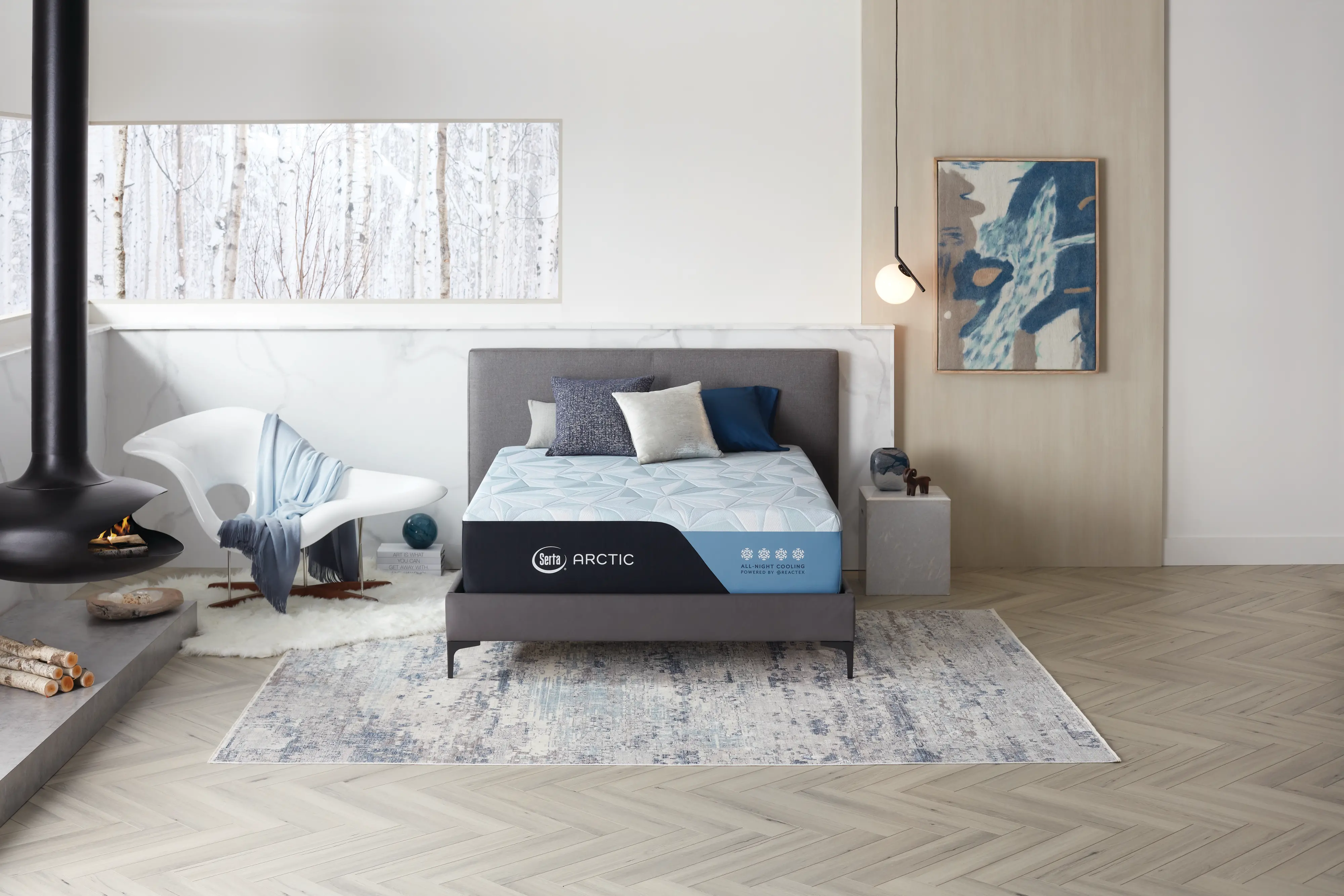 430848-3070 Serta Arctic Premier Memory Foam Firm California King Mattress-6