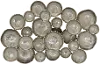 Clearance Silver Textured Metal Wall Art