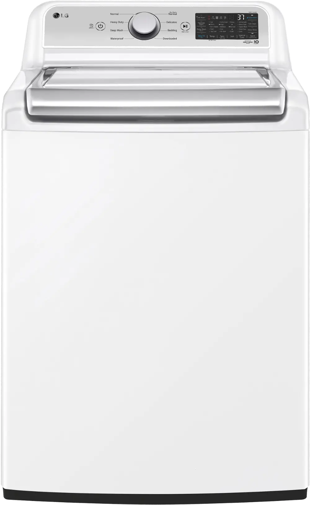 WT7405CW LG 5.3 cu ft Top Load Washer - White, 7405W-1