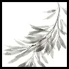 Gray, Black and White Framed Canvas