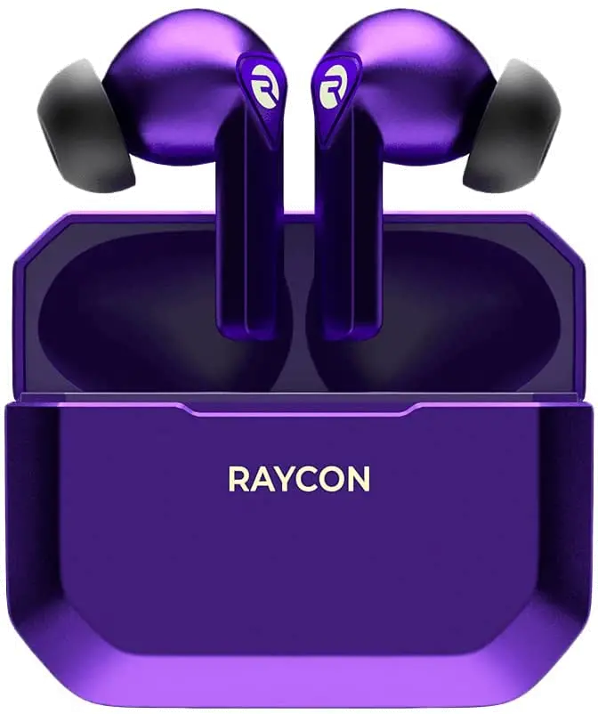 Raycon - The Gaming Bluetooth True Wireless In-Ear Headphones - Purple-3
