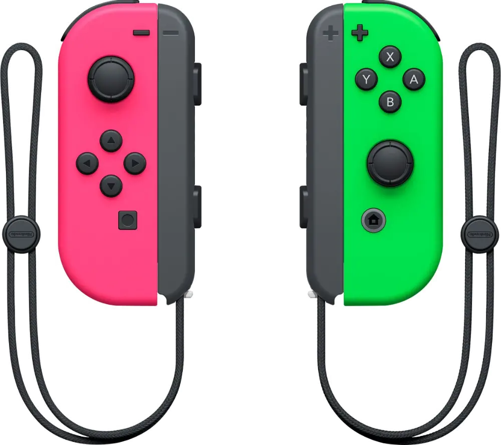 SWI/J-C_PINK/GREEN Nintendo Switch Joy-Con Controller - Pink / Green-1