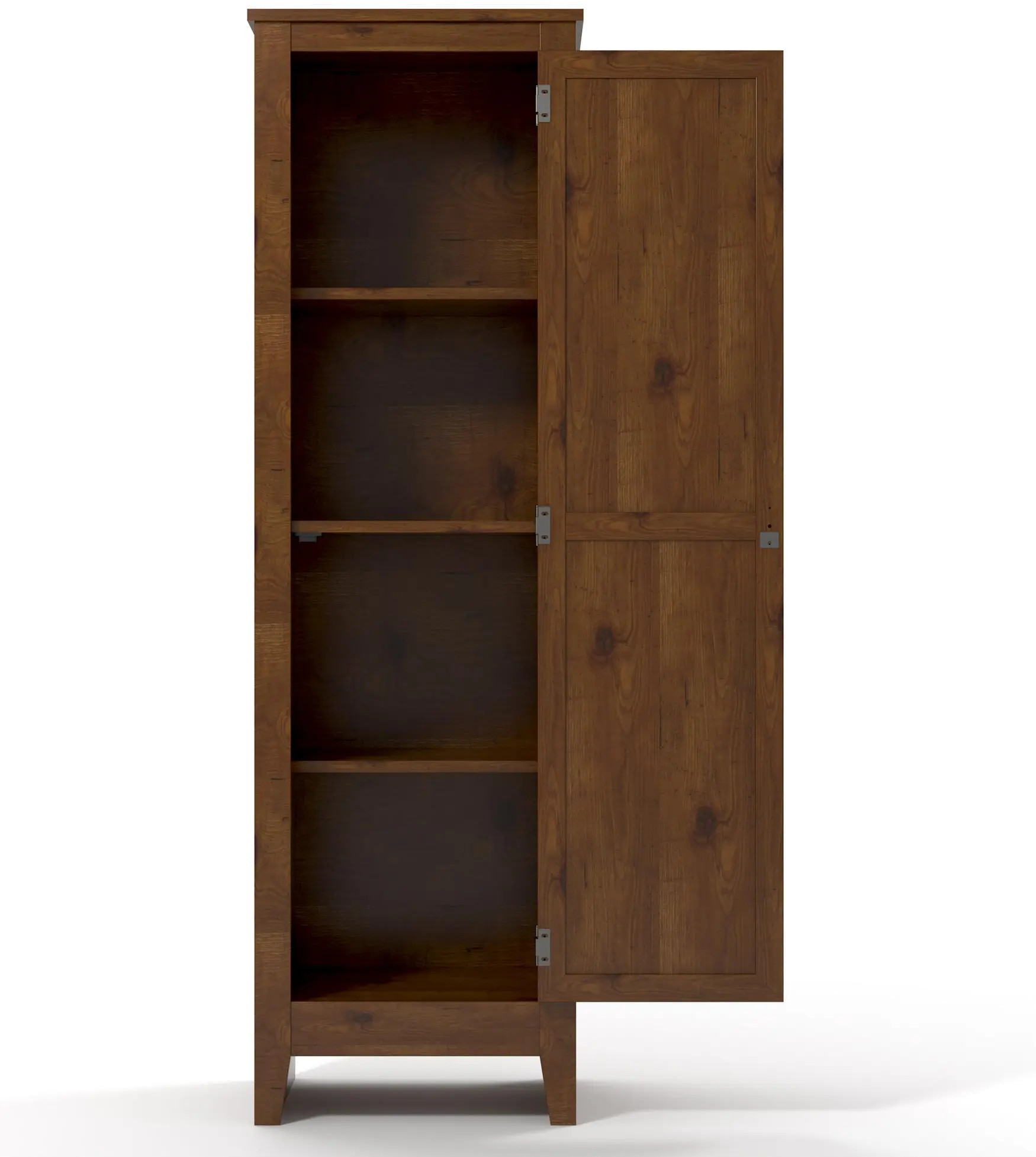 Milford Pine Single Door Storage Pantry-4