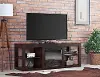 Parsons Espresso 60 Electric Fireplace TV Stand