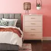 Westerleigh Pink 4 Drawer Dresser