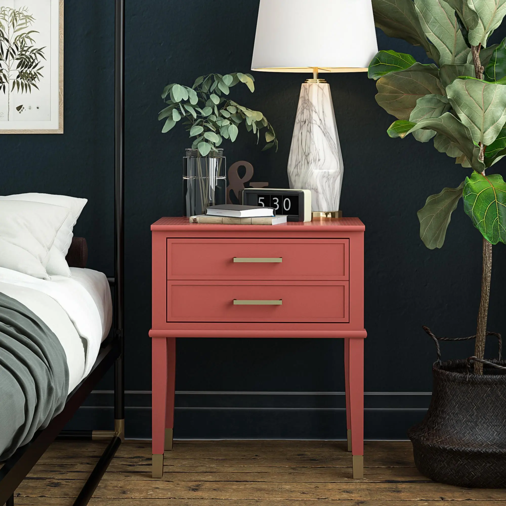 Westerleigh Terracotta End Table-1