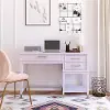 Westerleigh Lavender Lift-Top Computer Desk