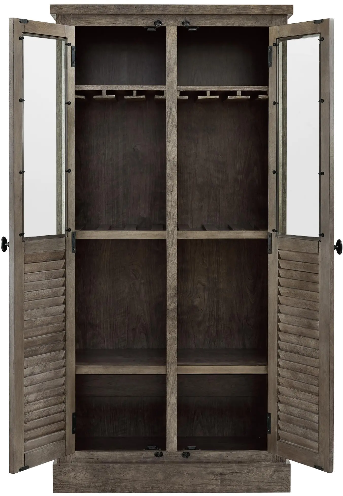 Sienna Park Medium Brown Beverage Cabinet-4