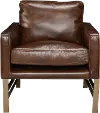 Clearance Chazzie Brown Accent Chair