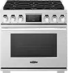 SKSGR360S Signature Kitchen 6.3 cu ft Gas Range - Stainless Steel 36 Inch