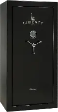 Liberty Black Gloss Patriot 30 Gun Safe