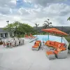 Cannes Orange 20 Piece Estate Patio Set