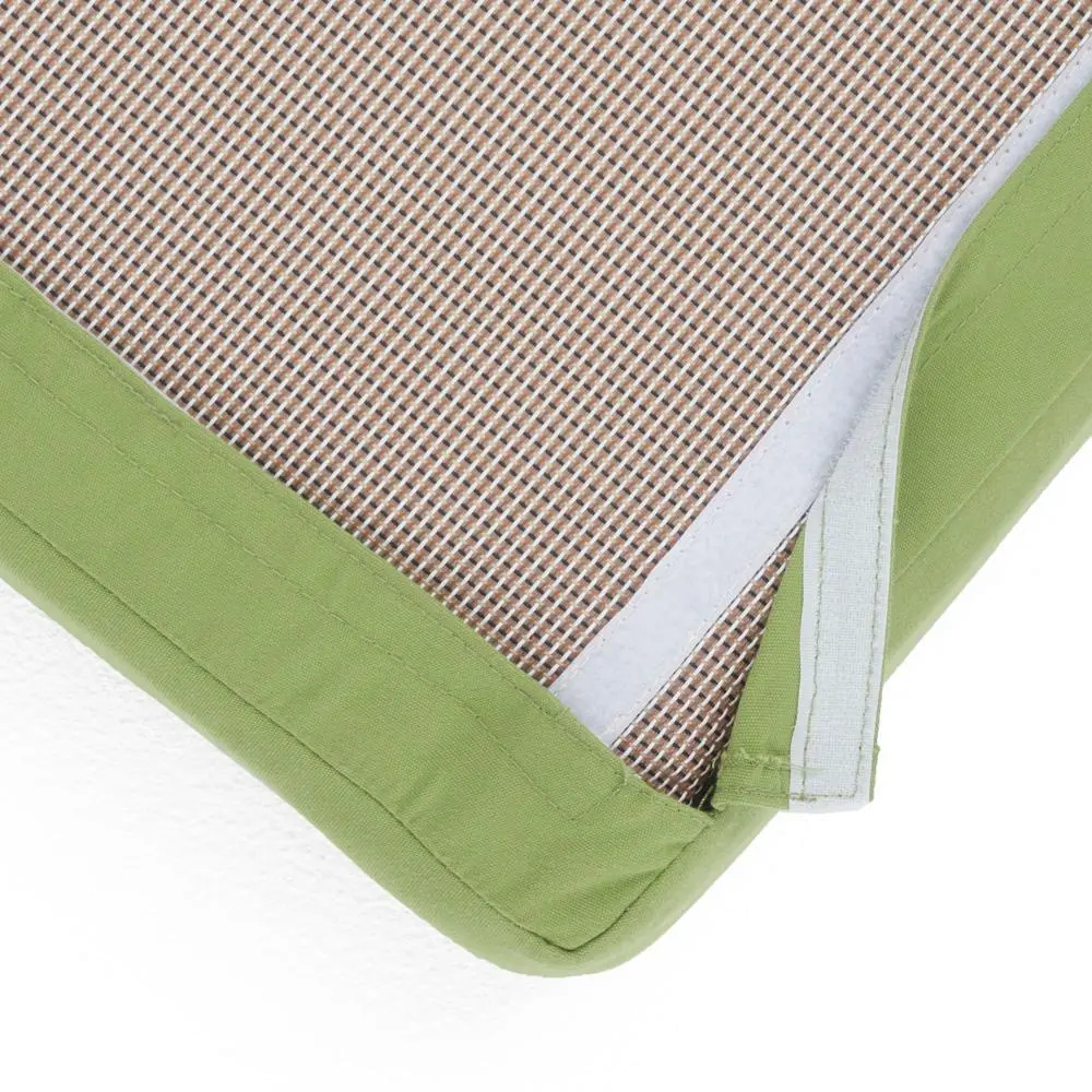 Cannes Green Club Chairs and Side Table Patio Set-5