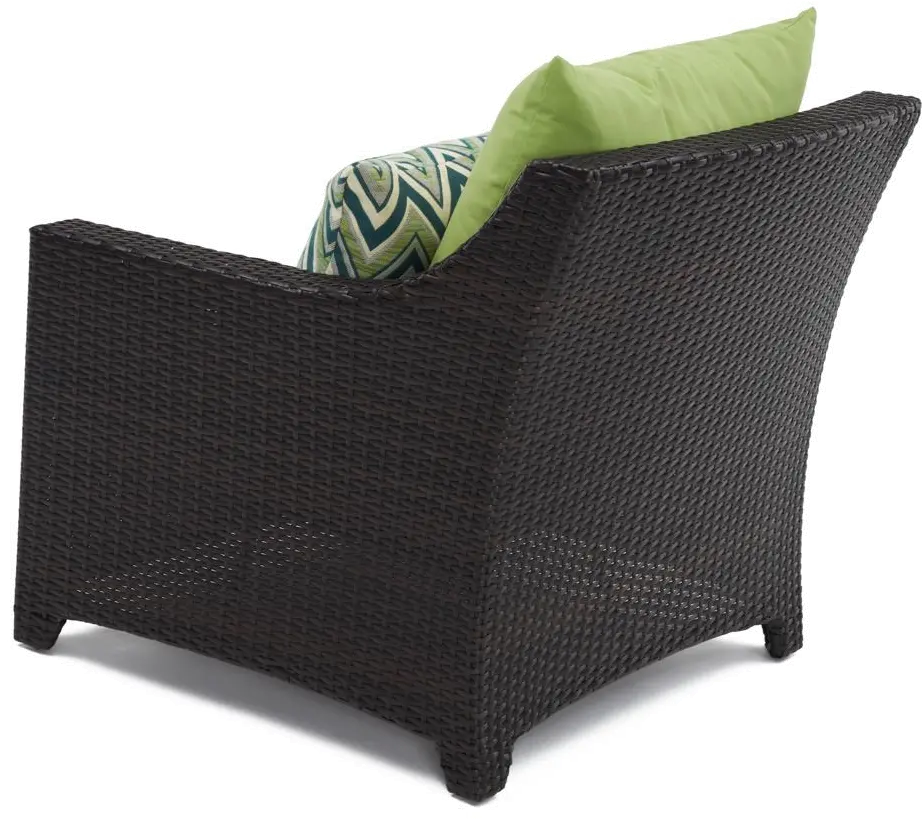 Deco Green Club Chairs and Side Table Patio Set-3