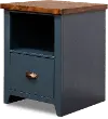 Clearance Nantucket Blue File Cabinet