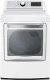 DLE7400WE LG 7.4 cu ft Electric Dryer - White
