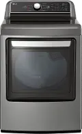 DLG7401VE LG 7.4 cu ft Gas Dryer - Graphite Steel