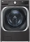 WM8900HBA LG 5.2 cu ft Front Load Washer - Black Steel