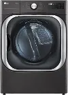DLEX8900B LG 9 cu ft Electric Dryer - Black Steel 8900B