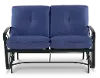 Palazzo Blue Patio Gliding Loveseat