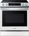 NE63BB871112 Samsung Bespoke 6.3 cu ft Electric Range - White Glass