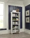Trellis White Bookcase