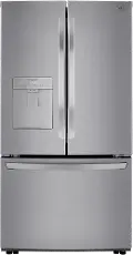 LRFWS2906V LG 29 cu ft French Door Refrigerator - Platinum Silver
