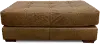 Rambo Brown Leather Cocktail Ottoman