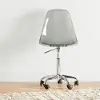 13433 Annexe Acrylic Gray Office Chair with Wheels - South Shore