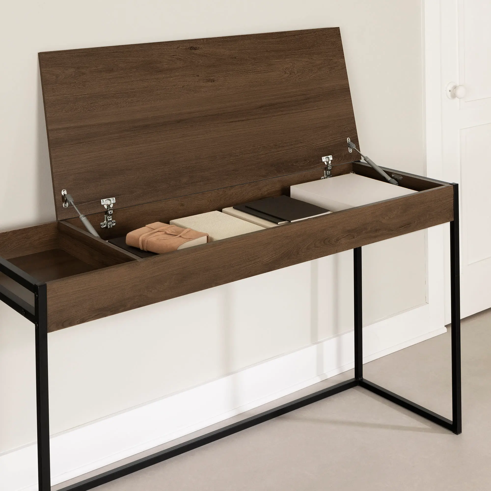13569 Mezzy Brown Computer Desk-5