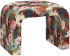 27-2MRGPLMOGA Mia Floral Plum Ottoman