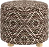 576MNNTROGA Claire Dark Diamond Storage Ottoman - Skyline Furniture